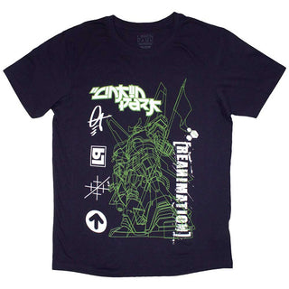 Linkin Park T-Shirt: Reanimation Robot Sketch