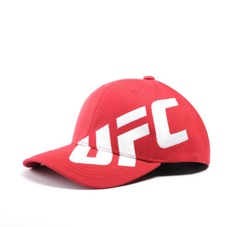 Tokyo Time Unisex Baseball Cap: UFC White XL Logo