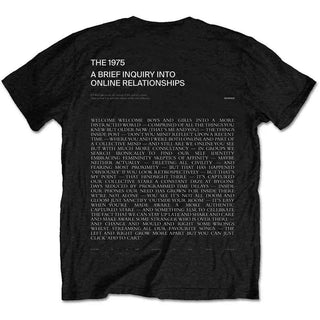The 1975 T-Shirt: ABIIOR Welcome Welcome Version 2. (Back Print)