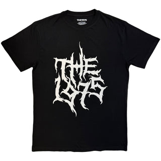 The 1975 T-Shirt: Metal Logo Mono (Black)