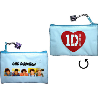 One Direction Zip Top Purse: Group Shot