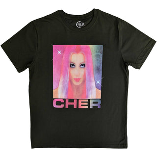 Cher Unisex T-Shirt: Pink Hair