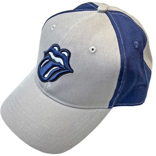 The Rolling Stones Unisex Baseball Cap: Navy Tongue