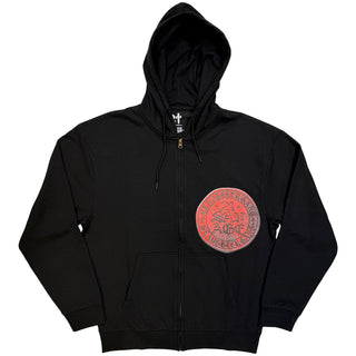 21 Savage Zipped Hoodie: Slaughter Gang Seal (Black)