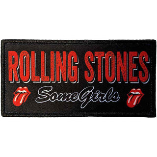 The Rolling Stones Standard Printed Patch: Some Girls Logo