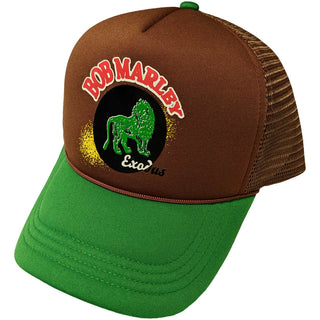 Bob Marley Unisex Mesh Back Cap: Exodus Lion