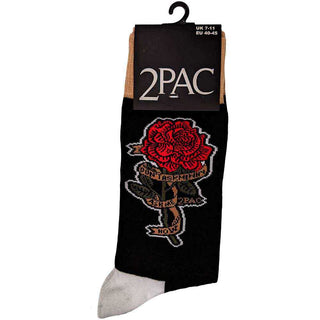 Tupac Ankle Socks: Rose