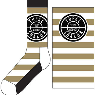 Tupac Ankle Socks: Trust Nobody