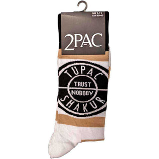 Tupac Ankle Socks: Trust Nobody