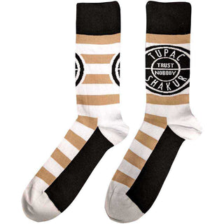 Tupac Ankle Socks: Trust Nobody