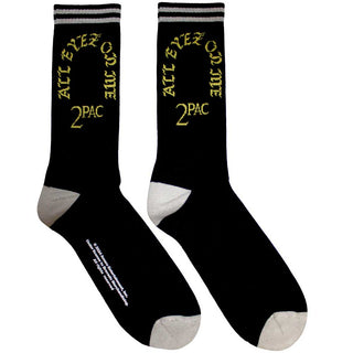 Tupac Unisex Terry Socks: All Eyez On Me