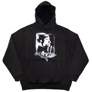 Tupac Unisex Pullover Hoodie: Spray Photo (Wash Collection)