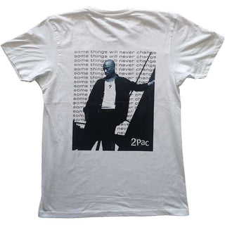 Tupac T-Shirt: Changes Back Repeat (Back Print)