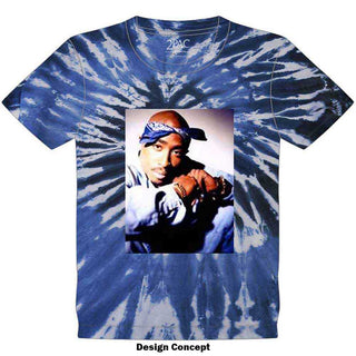 Tupac T-Shirt: Photo Swirl