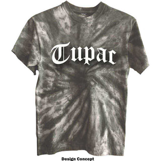 Tupac T-Shirt: Gothic Logo