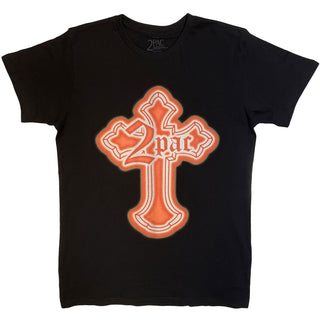 Tupac T-Shirt: Halloween Cross (Black)