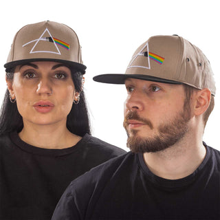 Pink Floyd Unisex Snapback Cap: Dark Side of the Moon Prism