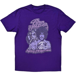 Thin Lizzy Unisex T-Shirt: Vagabonds of the Western World Mono Distressed