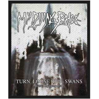 My Dying Bride Standard Woven Patch: Turn Loose The Swans