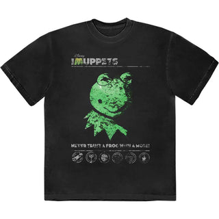 Disney Unisex T-Shirt: The Muppets Never Trust A Frog…