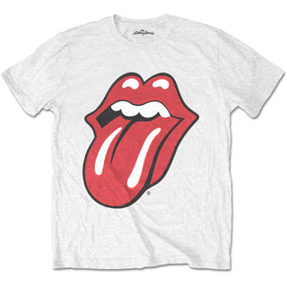 The Rolling Stones Unisex T-Shirt: Classic Tongue (Soft Hand Inks)