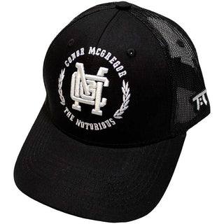 Tokyo Time Unisex Mesh Back Cap: UFC McGregor White Wreath Logo