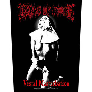 Cradle Of Filth Back Patch: Vestal Masturbation