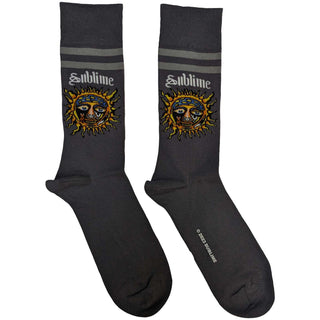 Sublime Unisex Ankle Socks: Yellow Sun
