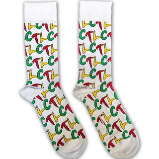 TLC Unisex Ankle Socks: Logo Repeat