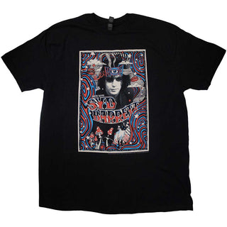 Syd Barrett Unisex T-Shirt: Melty Poster (Ex-Tour)