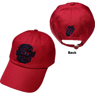 The Rolling Stones Unisex Baseball Cap: Vintage 70s Logo