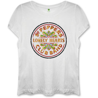 The Beatles Ladies T-Shirt: Sgt Pepper (Skinny Fit)