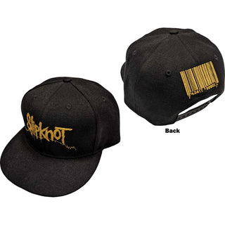 Slipknot Unisex Snapback Cap: Barcode