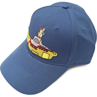 The Beatles Baseball Cap: Yellow Submarine (Denim Blue)
