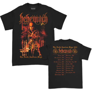 Behemoth Unisex T-Shirt: North American Tour '22 Puppet Master (Back Print)