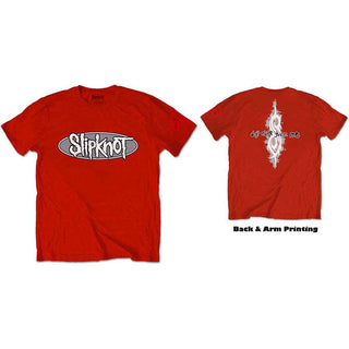 Slipknot Unisex T-Shirt: 22nd Anniversary Don't Ever Judge Me (Back & Sleeve Print)
