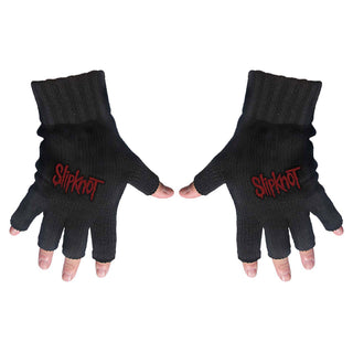 Slipknot Unisex Fingerless Gloves: Logo