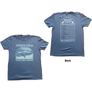 Seasick Steve Unisex T-Shirt: Sonic Soul Surfer (Back Print)