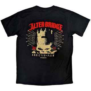 Alter Bridge T-Shirt: Addicted To Pain (Back Print)