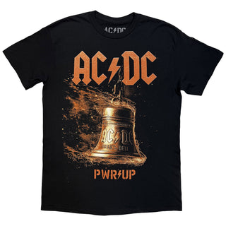 AC/DC T-Shirt: Bell Lightning EU Tour '25 (Black) (Back Print & Ex-Tour)