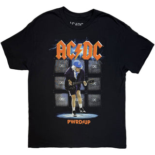 AC/DC T-Shirt: Angus Amps EU Tour '25 (Black) (Back Print & Ex-Tour)