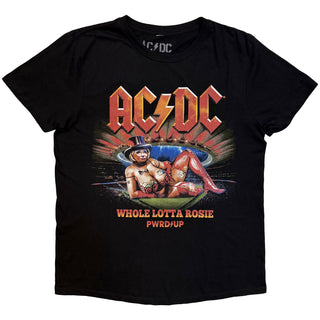 AC/DC T-Shirt: Whole Lotta Madrid EU Tour '25 (Black) (Back Print & Ex-Tour)