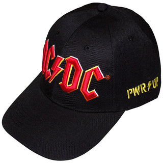 AC/DC Unisex Baseball Cap: PWR-UP & Logo