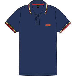 AC/DC Polo Shirt: Classic Logo