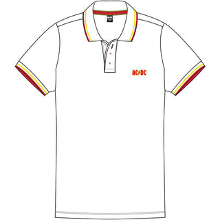 AC/DC Polo Shirt: Classic Logo