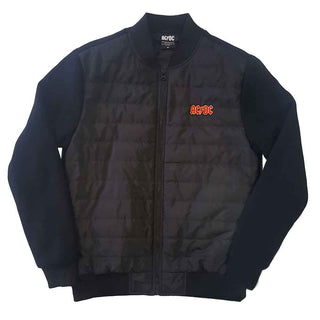 AC/DC Quilted Jacket: Logo