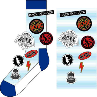 AC/DC Ankle Socks: Icons