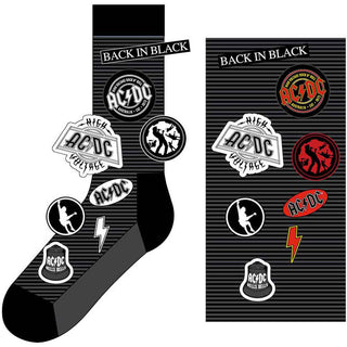 AC/DC Ankle Socks: Icons