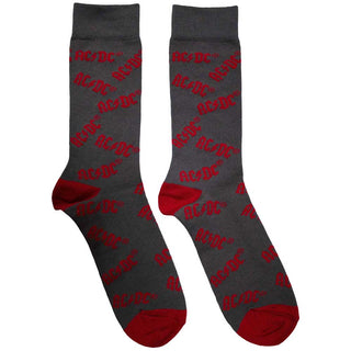 AC/DC Unisex Ankle Socks: Logo Pattern