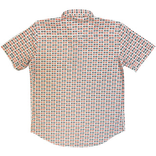 AC/DC Casual Shirt: Logo (All Over Print)